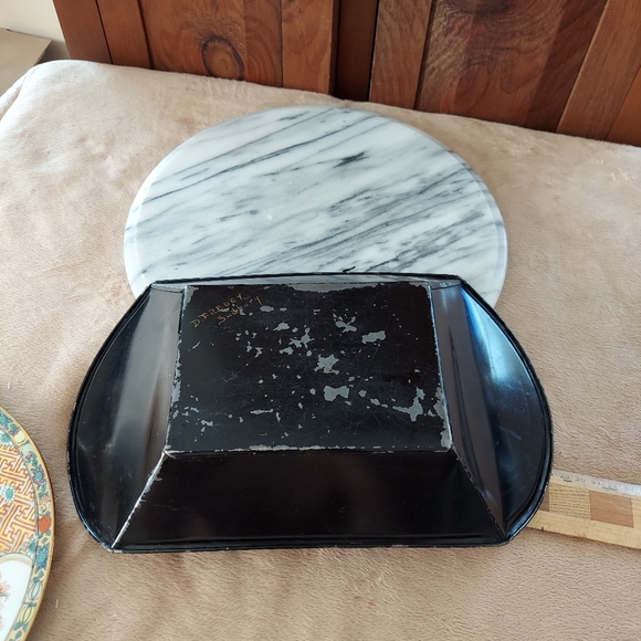 Painted Metal Tole Tray - Picture 6 of 10